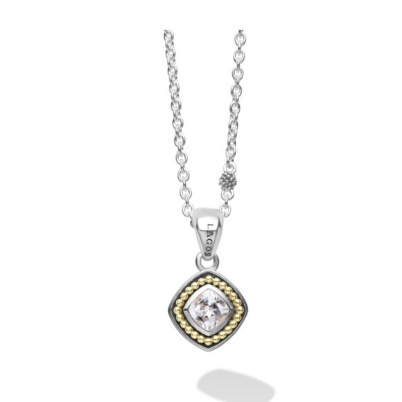 Rittenhouse  White Topaz Pendant Necklace from Lagos - Picture 1 of 7